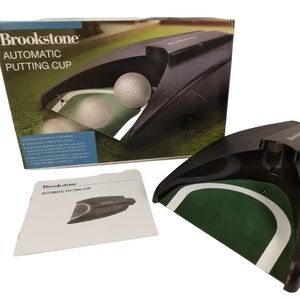Brookstone Automatic Putting Cup Improve Putting Portable Light Weight Adults